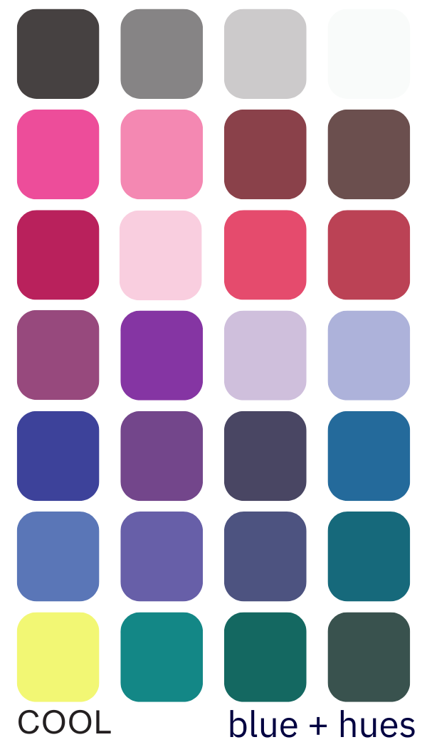 Color Analysis Season Acrylic Card